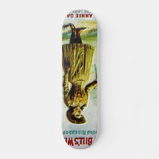 Skate O poster ocidental selvagem Annie Oakley de (Frente)
