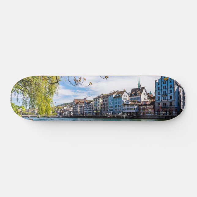 Skate O rio Limmat, Zurique (Horz)