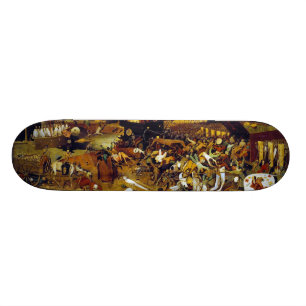 Skate O Triunfo da Morte por Pieter Bruegel, o Velho