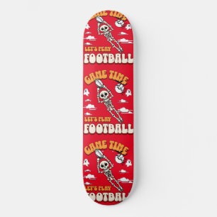 Skate O Vamos do Jogo Joga Futebol Halloween Engraçado