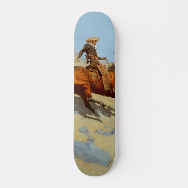 Skate O vaqueiro de Frederic Remington (1902) (Frente)