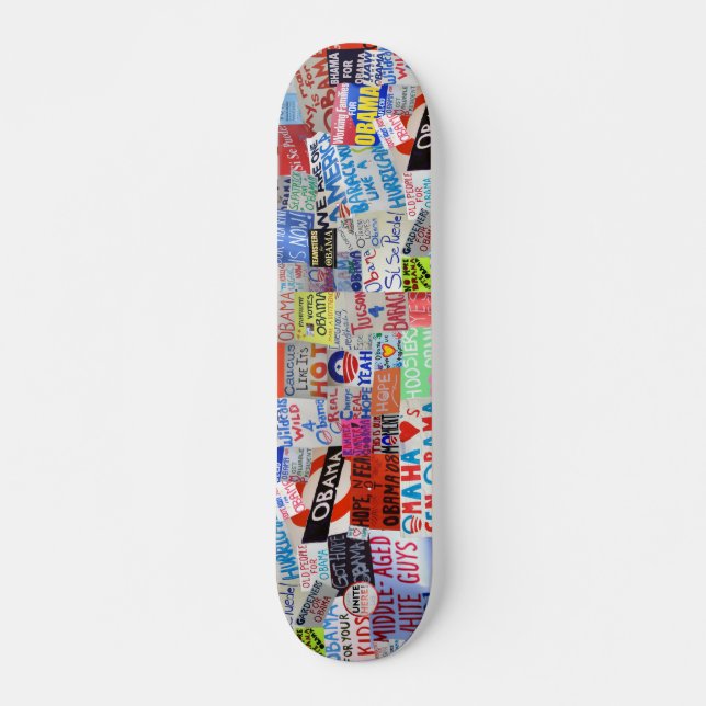 Skate Obama Inglês da Esperança (Frente)