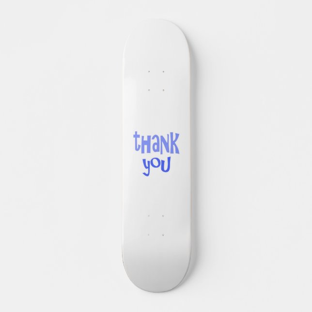 Skate obrigado que você escreva arte (Frente)