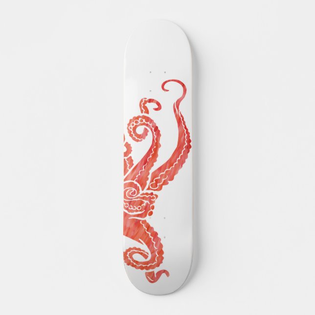 Skate Octopus Red (Frente)