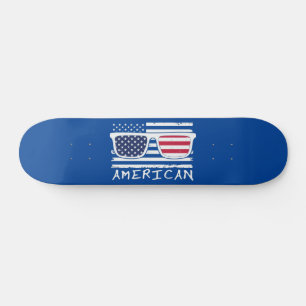 Skate ÓCULOS UNIDOS AMERICANOS engraçado 4 de julho