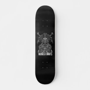 Skate Odin ravens Viking Mythology Valhalla aguarda