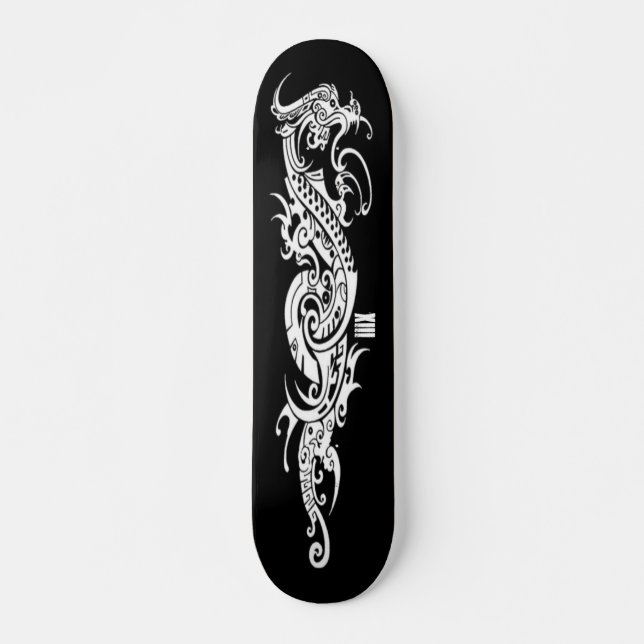 Skate Old School Tribal Dragon XIII Deck (Frente)