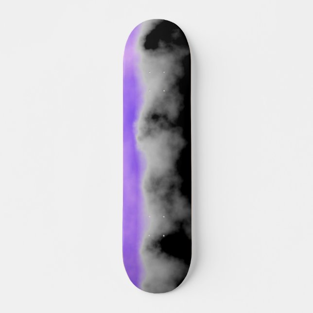 Skate Olhar de cristal preto cinzento branco Amethyst de (Frente)