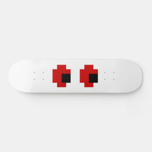 Skate Olhos Vermelhos De 8 Bits