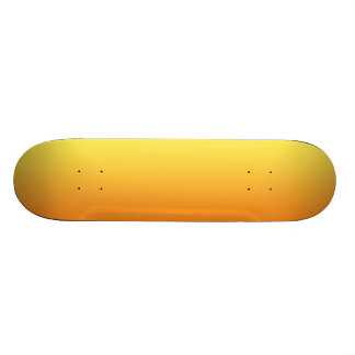 Skate Ombre amarelo e alaranjado