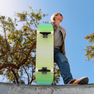 Skate Ombre de gradiente Abstrato Colorido do Arco-Íris