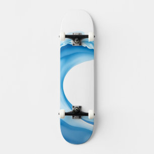 Skate Ondas azuis