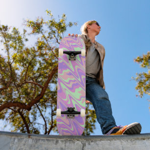 Skate Ondas coloridas
