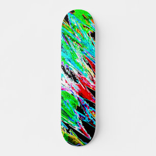 Skate Ondas coloridas