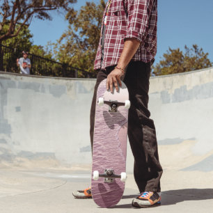 Skate Ondas da Costa do Caribe Rosa 1