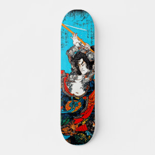 Skate One of Hundred Eighty Heroes Suikoden woodblock