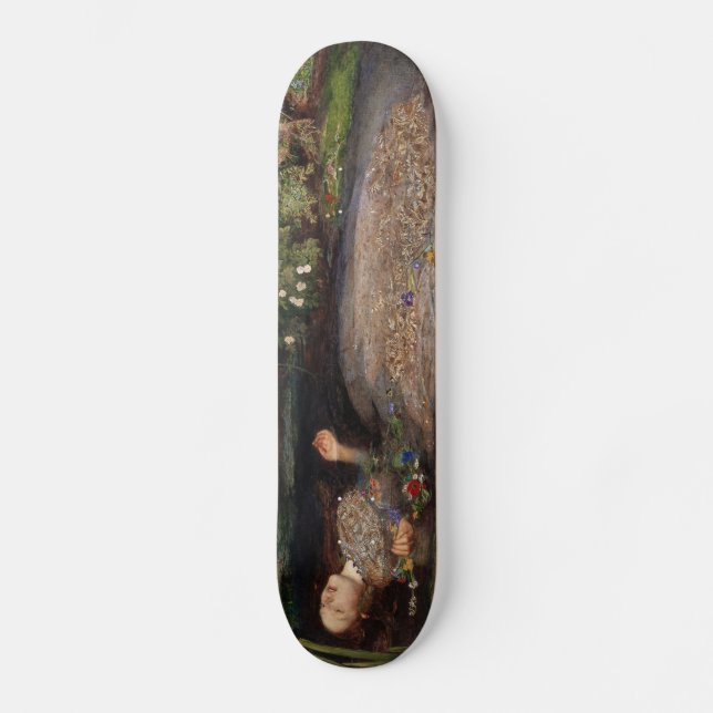 Skate Ophelia por John Everett Millais (Frente)