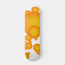 Oranger 70 estilhaçando círculos como bolhas