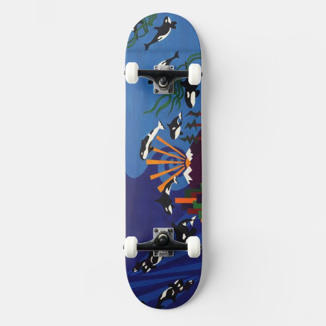 Skate Orcas Crescente (Frente)