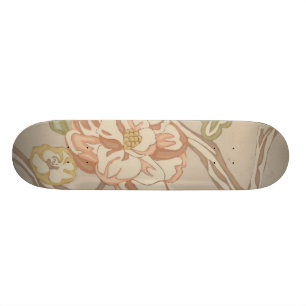 Skate Organza Decrativa Chintz Floral Design