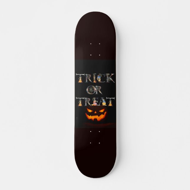SKATE ÓRGÃOS DE TRUCO, TRUQUE OU TRATAMENTO (Frente)