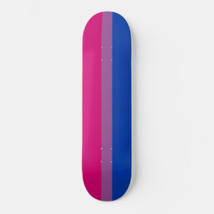 Skate Orgulho Bissexual (Bandeira Bi)