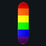 Skate Orgulho do arco-íris<br><div class="desc">Tipo da plataforma: 8 1/8" se você está fazendo moagens na metade-tubulação ou kickflips na rua, este conselho dado forma competição têm o pop supremo! Nossas plataformas são feitas do melhor bordo de hard rock da qualidade e com nosso processo de impressão um--um-amável; você obtem o melhor skate disponível no...</div>