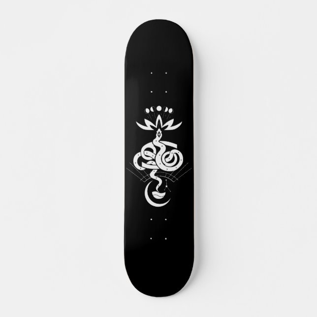 Skate Original design for 2025 Snake printing, Cancer (Frente)