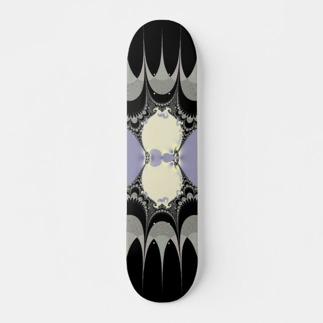 Skate Ornamento Dourado (Frente)
