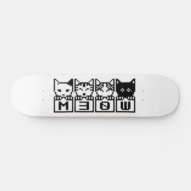 SKATE OS GATOS DE 8 BITS M30W (Horz)