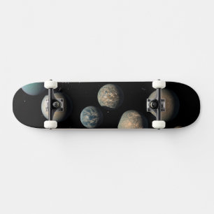 Skate Os Sete Planetas Terrestres De Trapist-1