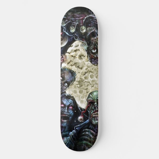 Skate Os zombis atacam (a horda do zombi) (Frente)