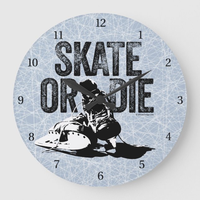 Skate Ou Morre (Hockey) - Grande Relógio (Frente)