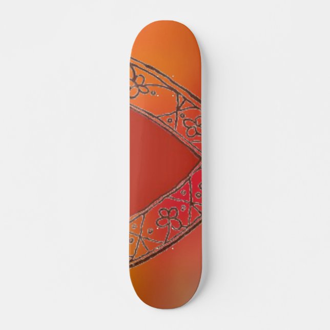 Skate Outdoor Laranja V (Frente)