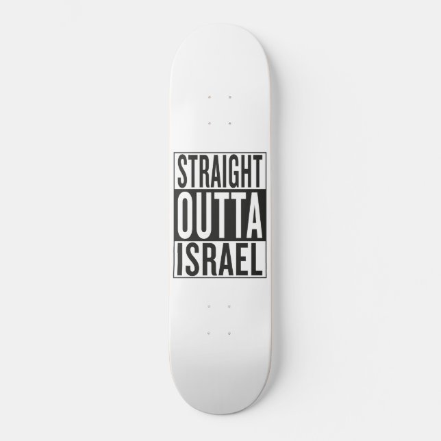 Skate outta reto Israel (Frente)