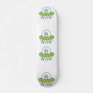 Skate OVNI Alienígena engraçado