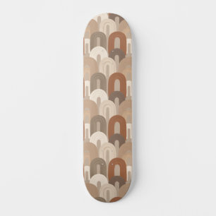 Skate Padrão Abstrato de Arco Neutro