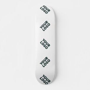 Skate Padrão Alternado de Logotipo ou Imagem Empresarial