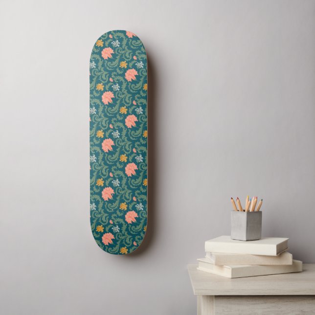 Skate Padrão Art Nouveau (Arte de parede)