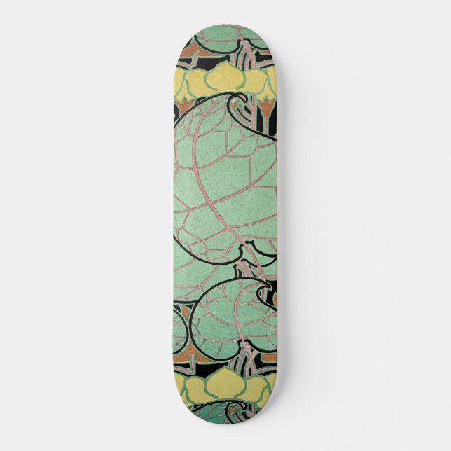 Skate Padrão Art Nouveau #10 (Frente)