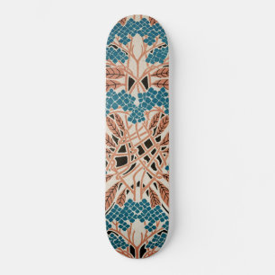 Skate Padrão Art Nouveau #12