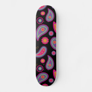 Skate Padrão Colorido de Paisley