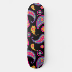 Skate Padrão Colorido de Paisley