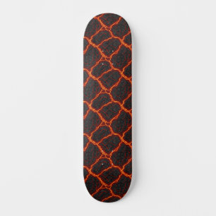 Skate Padrão contínuo de fluxo de lava