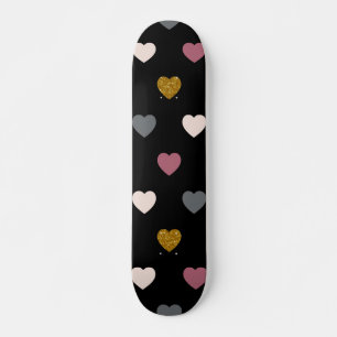Skate Padrão Corações 30