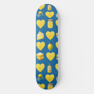 Skate Padrão de Amor de Limão
