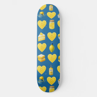 Skate Padrão de Amor de Limão