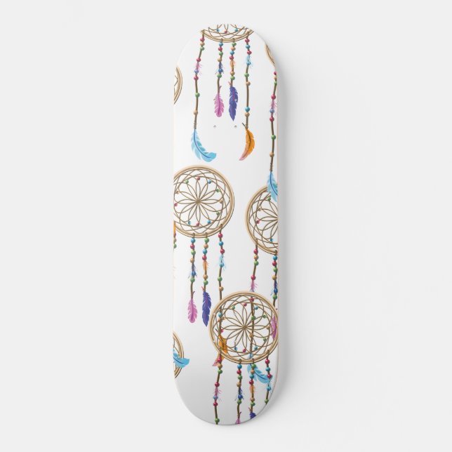 Skate Padrão de Apanhador de Sonhos (Frente)