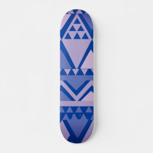 Skate Padrão de Arte Tribal Simples Violet
