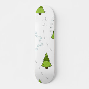 Skate padrão de árvore de Natal